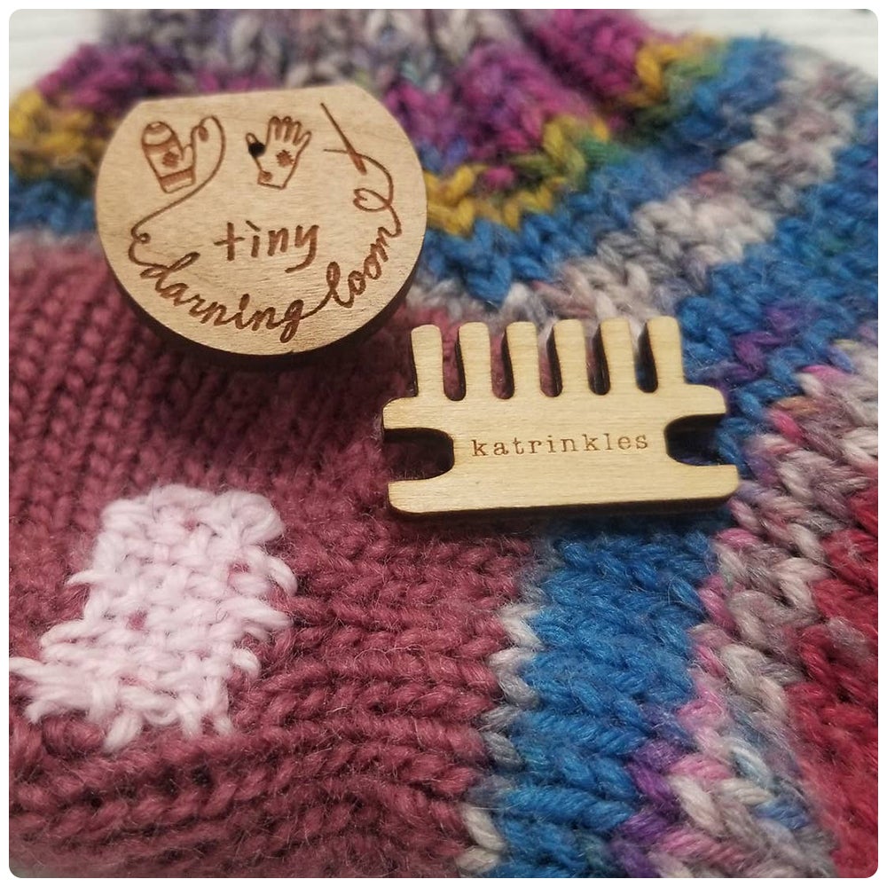 Katrinkles Tiny Darning & Mending Loom Kit